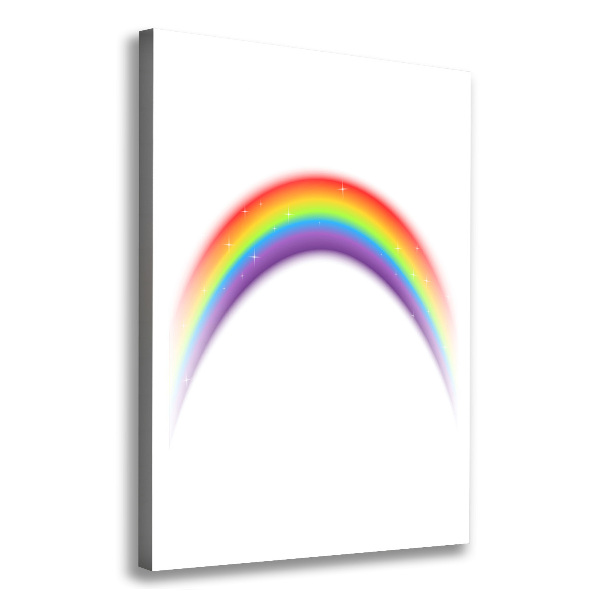 Picture canvas print Rainbow