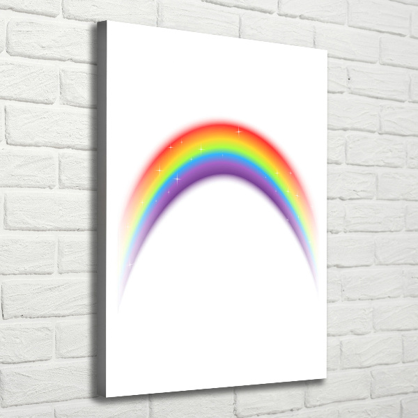 Picture canvas print Rainbow