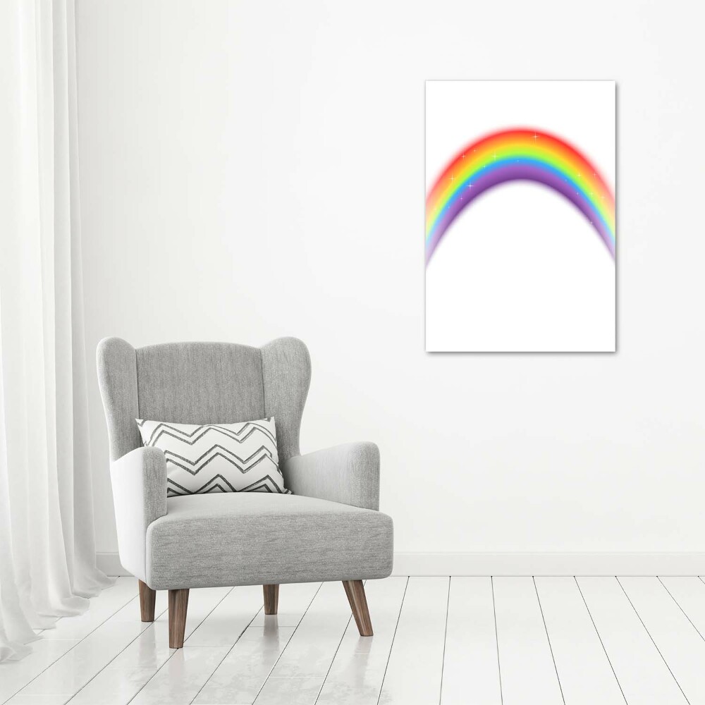 Picture canvas print Rainbow