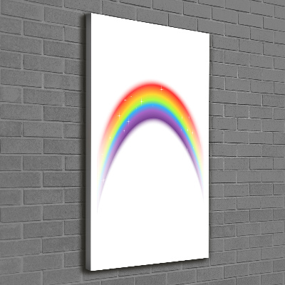 Picture canvas print Rainbow