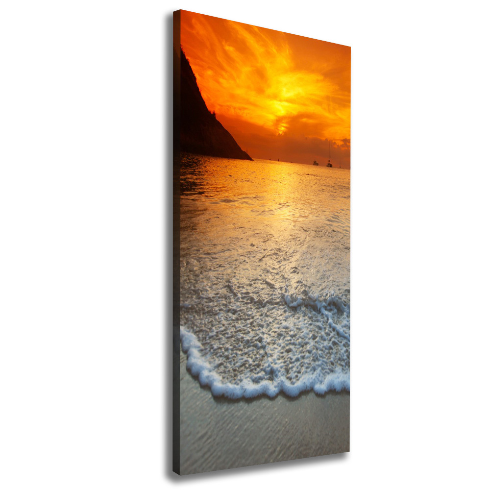 Wall canvas art Sunset