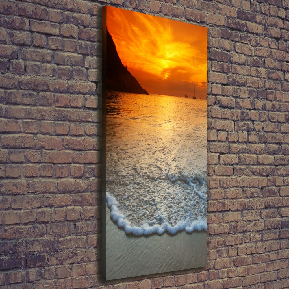 Wall canvas art Sunset