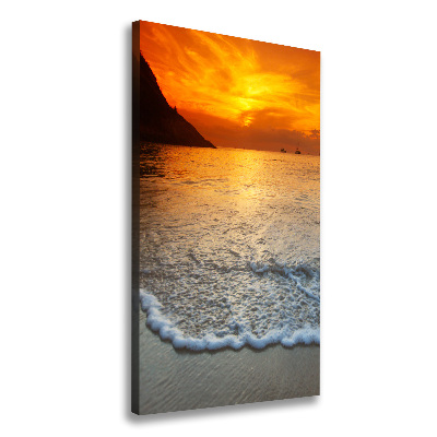 Wall canvas art Sunset