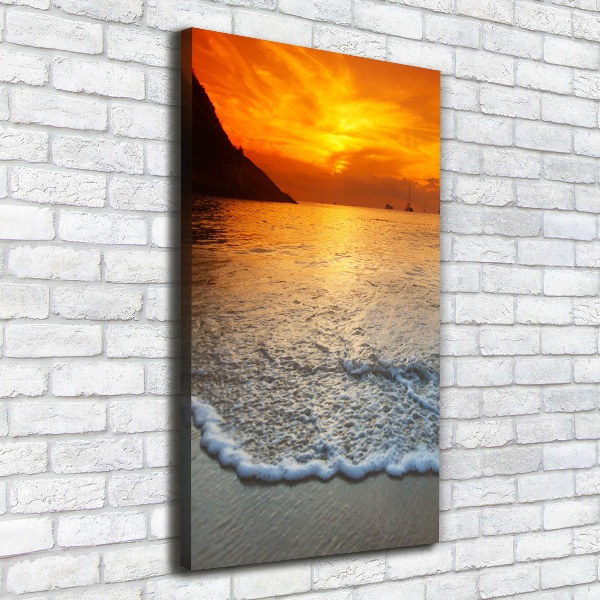 Wall canvas art Sunset