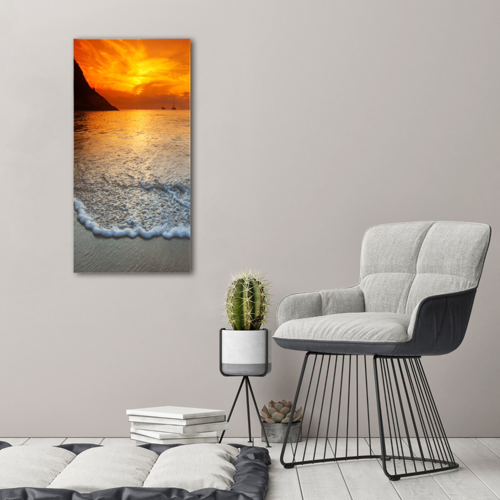 Wall canvas art Sunset