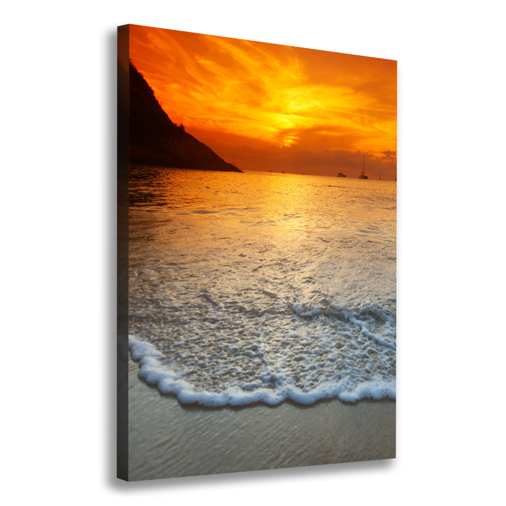 Wall canvas art Sunset