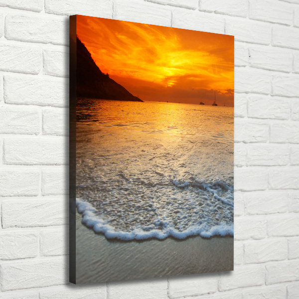 Wall canvas art Sunset