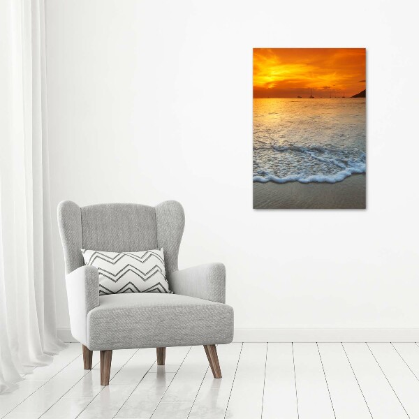 Wall canvas art Sunset