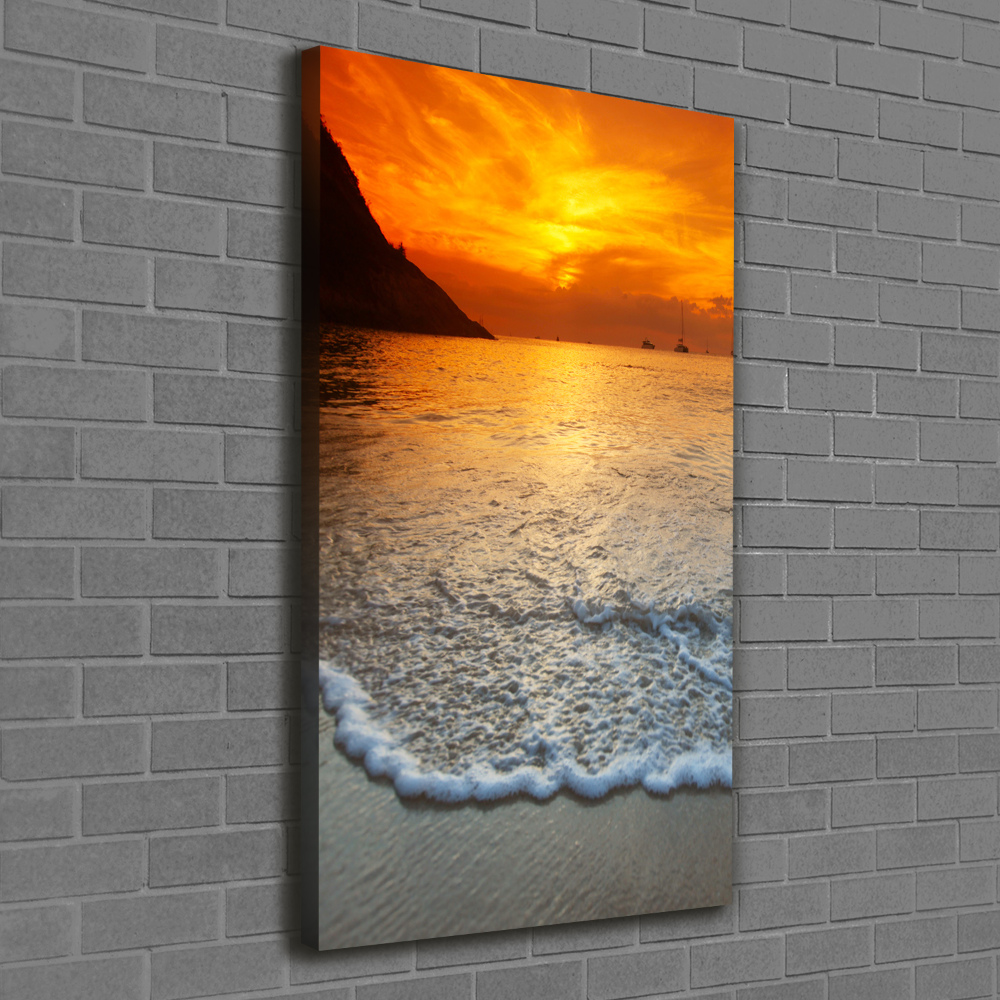 Wall canvas art Sunset