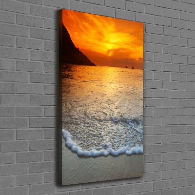 Wall canvas art Sunset