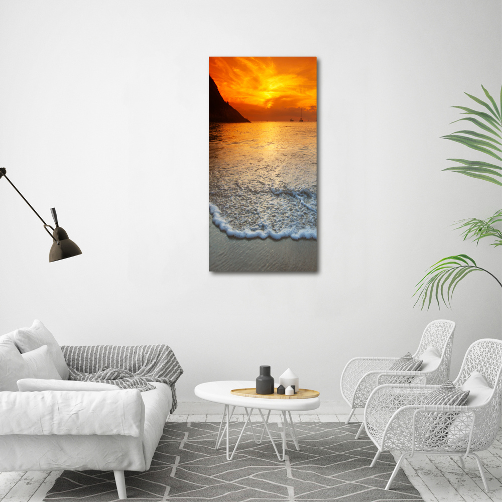 Wall canvas art Sunset