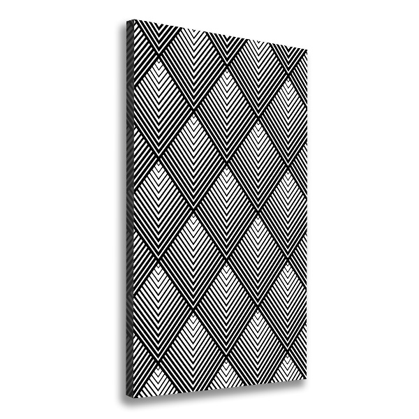 Wall art canvas large Geometric background