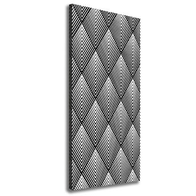 Wall art canvas large Geometric background