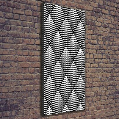 Wall art canvas large Geometric background