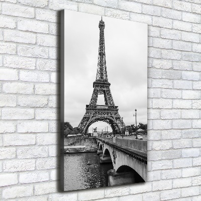 Canvas wall art Eiffel Paris tower