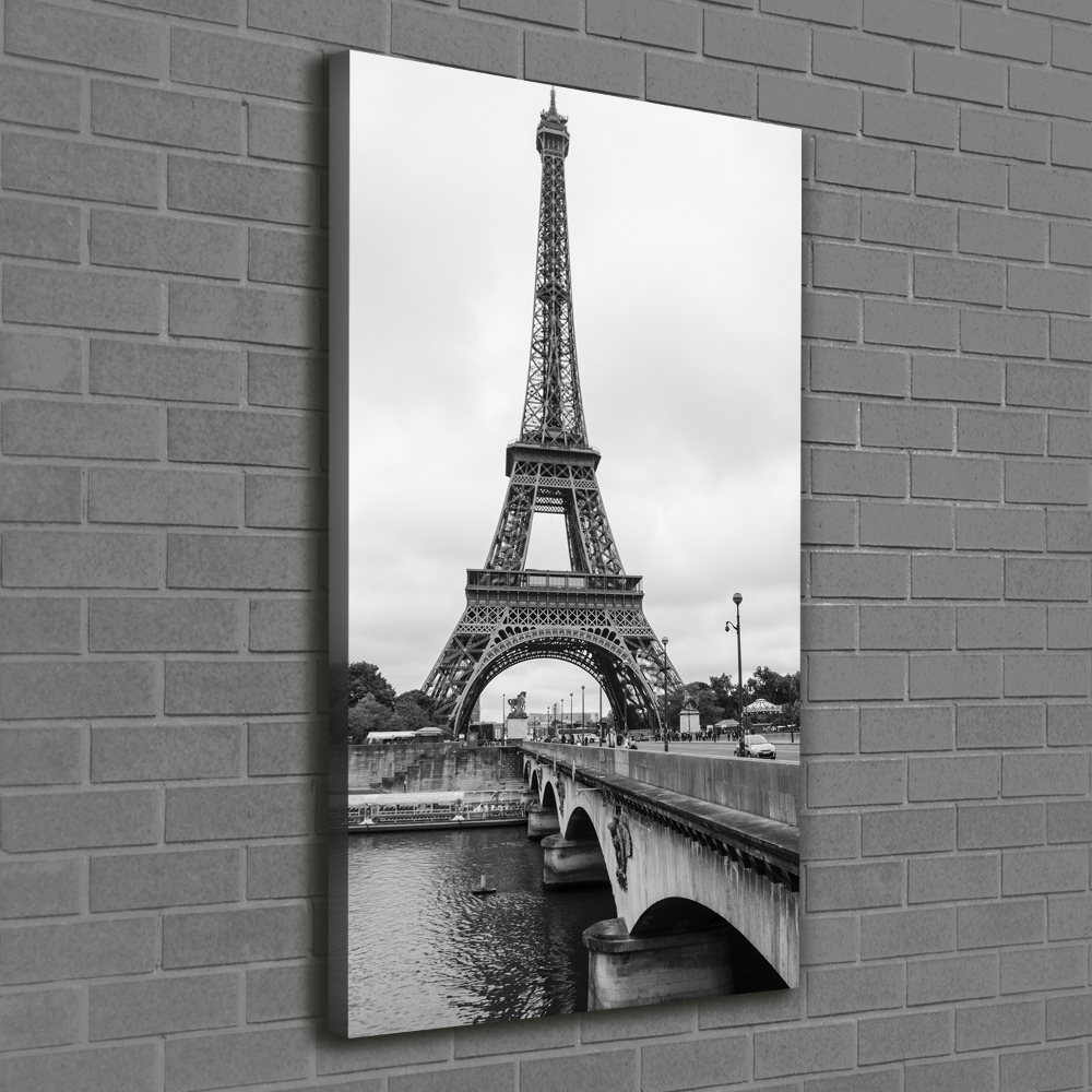 Canvas wall art Eiffel Paris tower