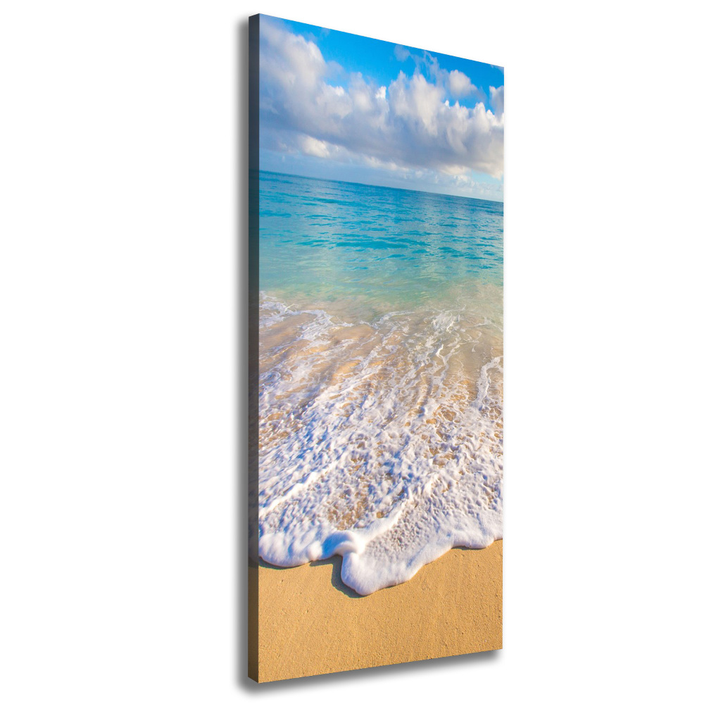 Wall canvas art Tropical beach