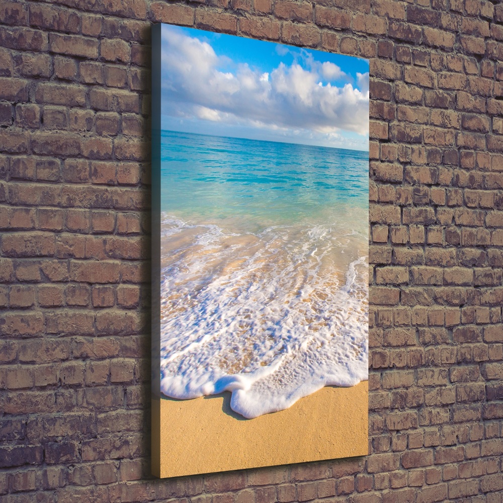 Wall canvas art Tropical beach