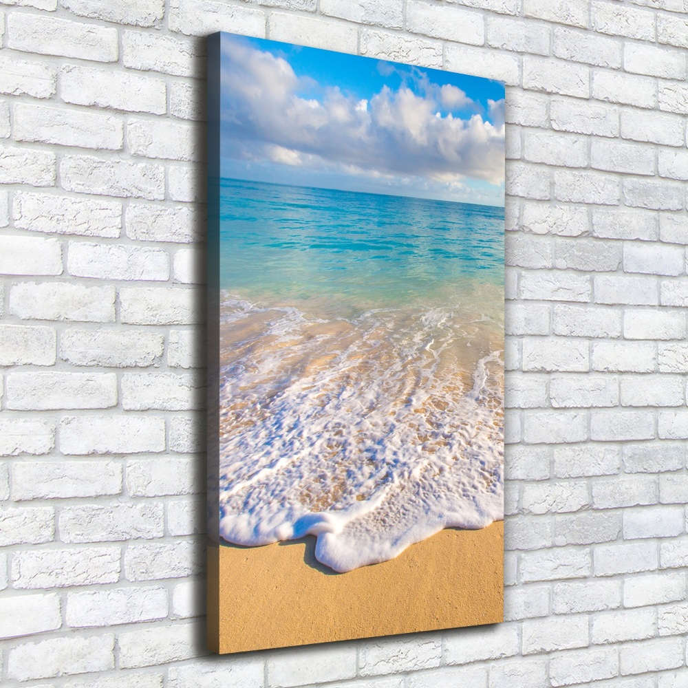 Wall canvas art Tropical beach