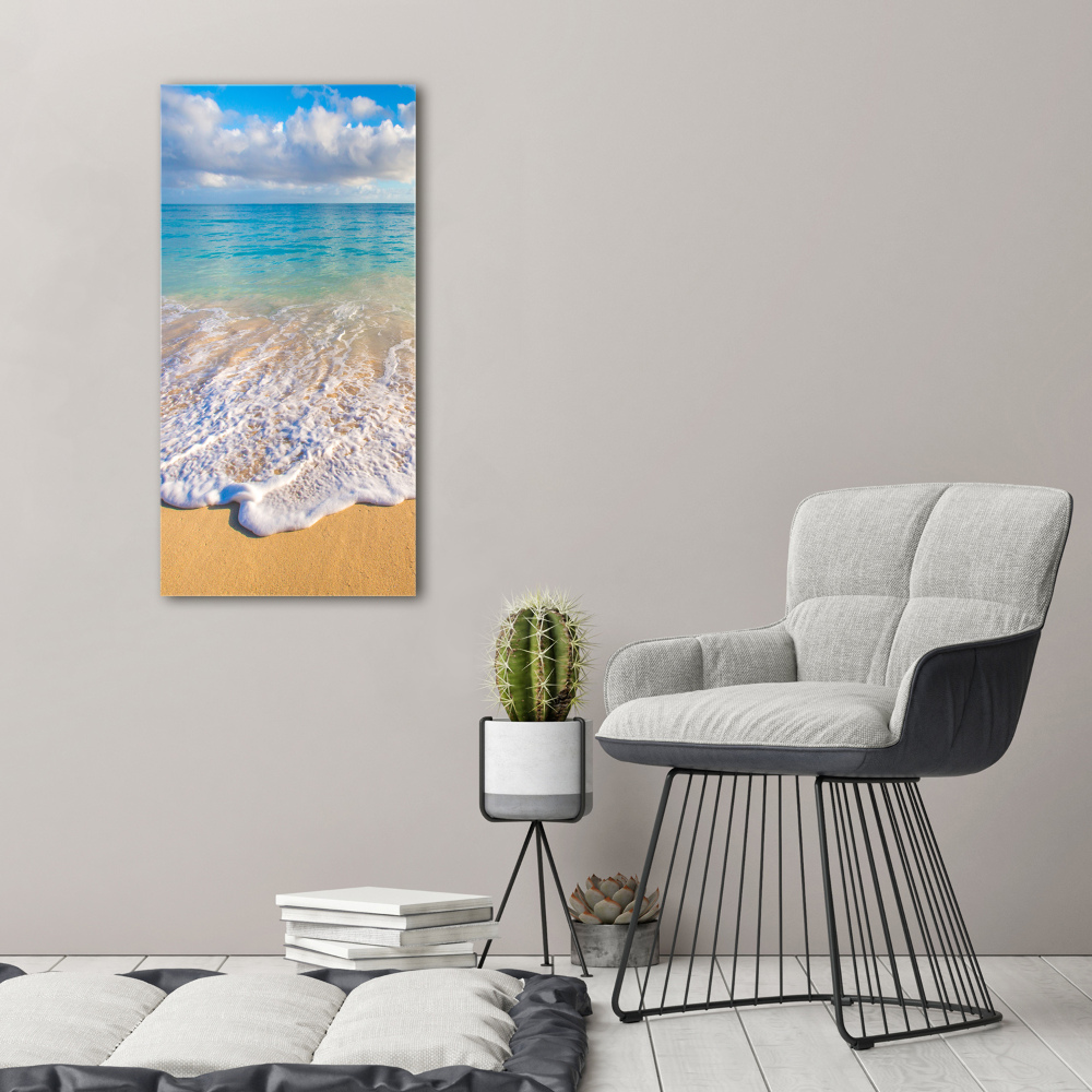 Wall canvas art Tropical beach