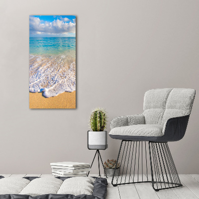 Wall canvas art Tropical beach