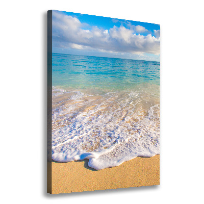 Wall canvas art Tropical beach