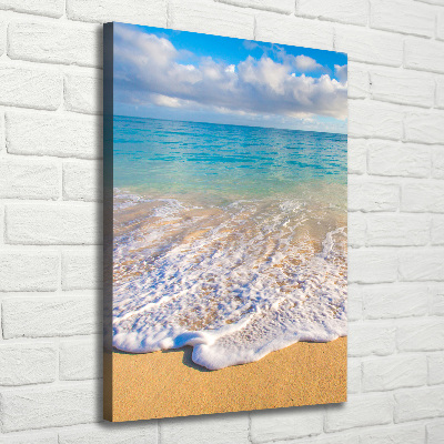 Wall canvas art Tropical beach