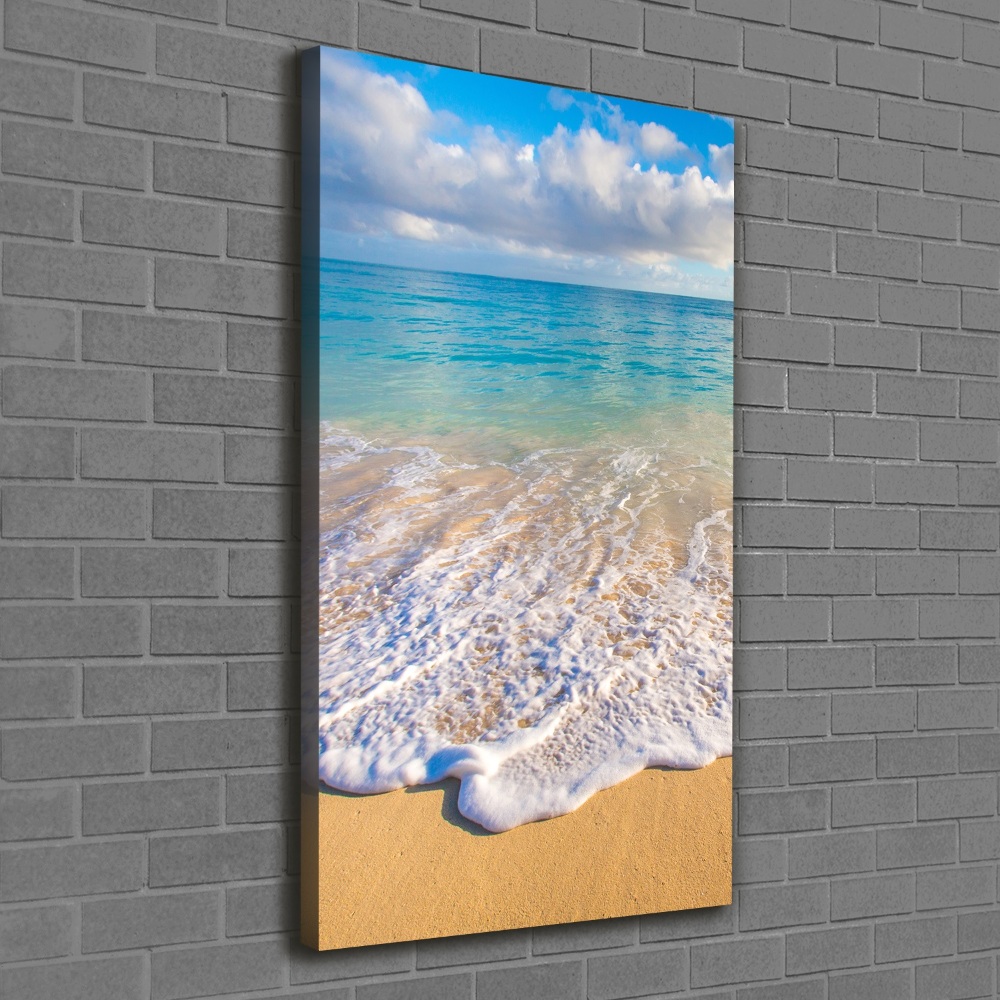 Wall canvas art Tropical beach