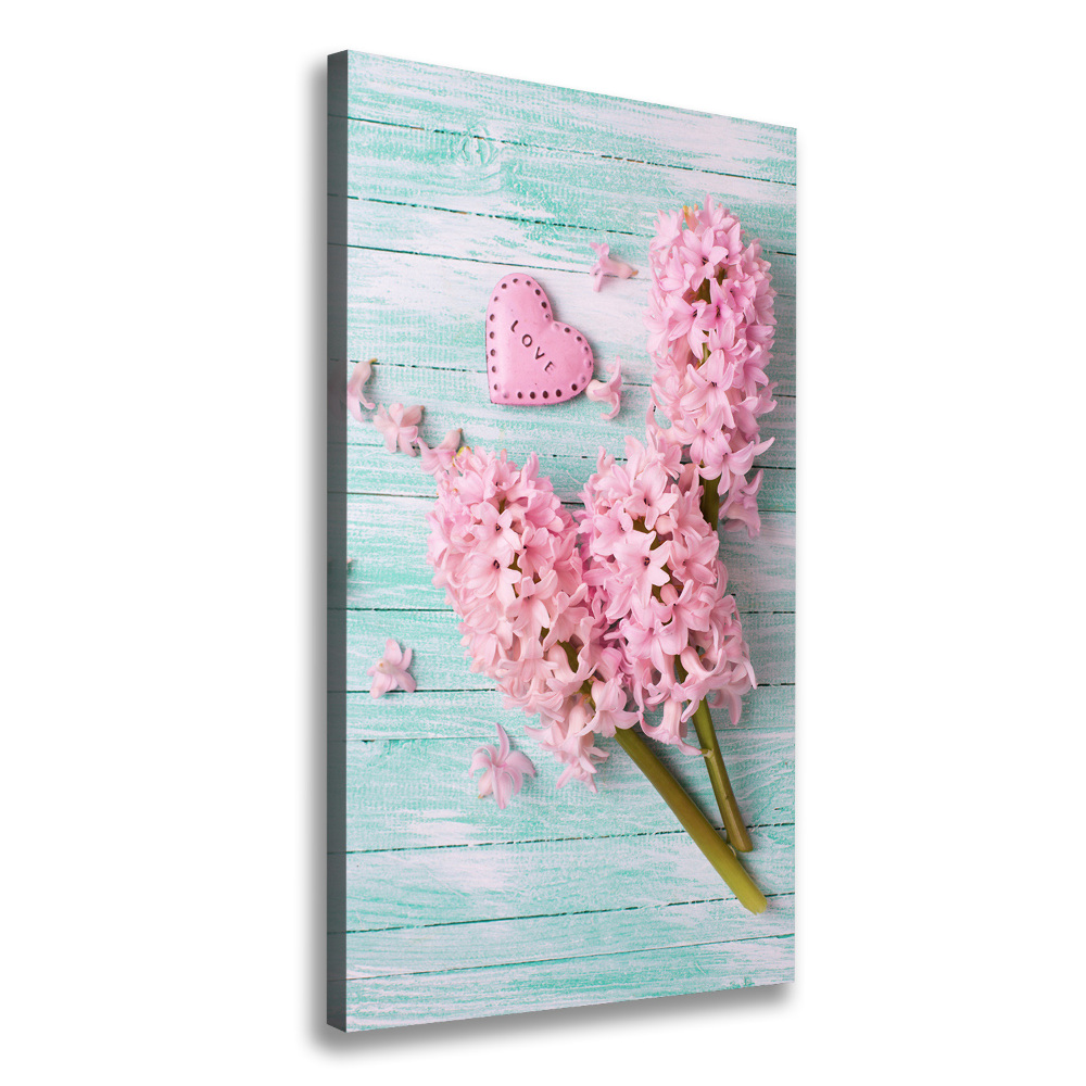 Wall art canvas large Lilac flowers