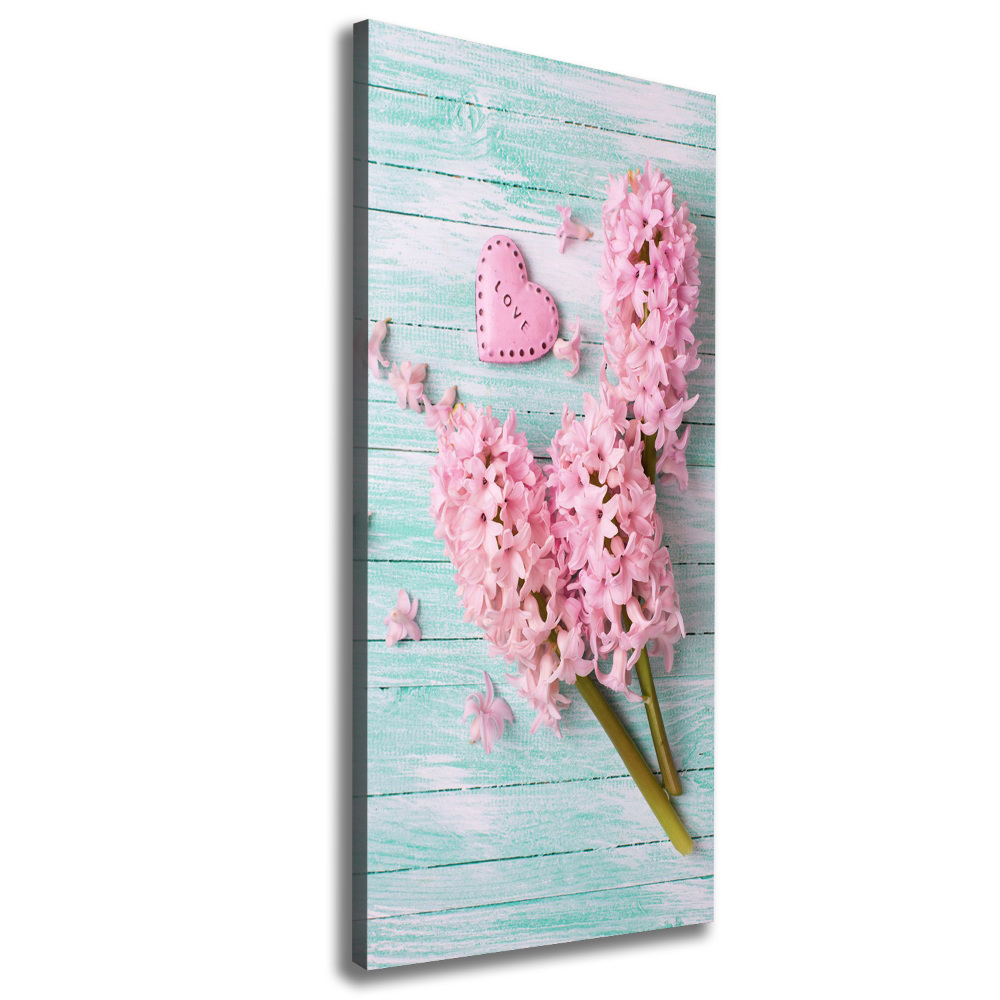 Wall art canvas large Lilac flowers