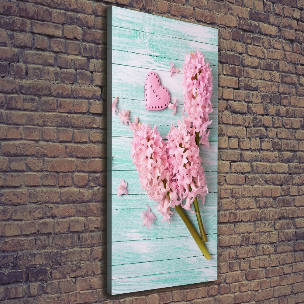 Wall art canvas large Lilac flowers