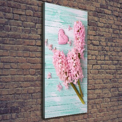 Wall art canvas large Lilac flowers