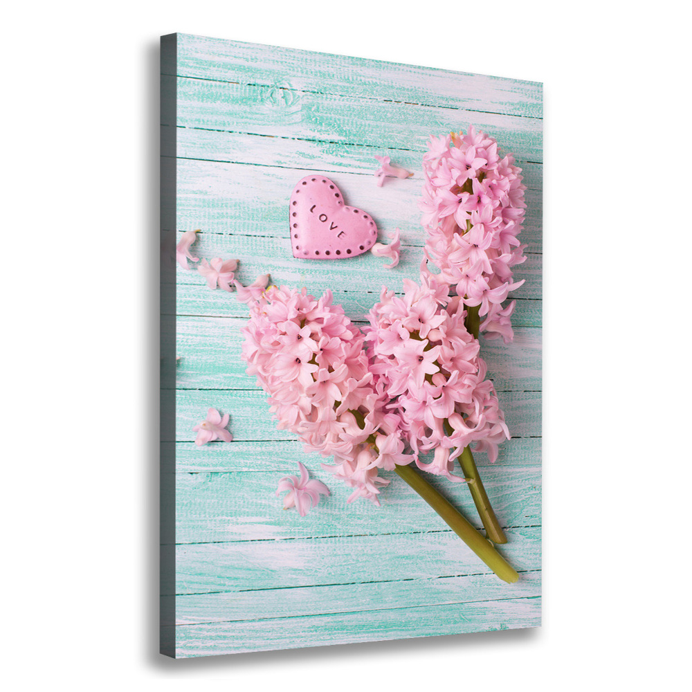 Wall art canvas large Lilac flowers