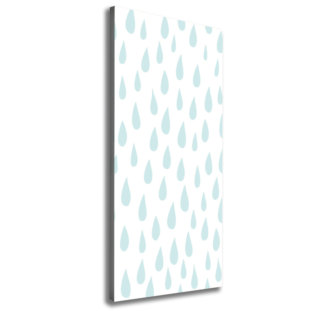 Wall art canvas Droplets