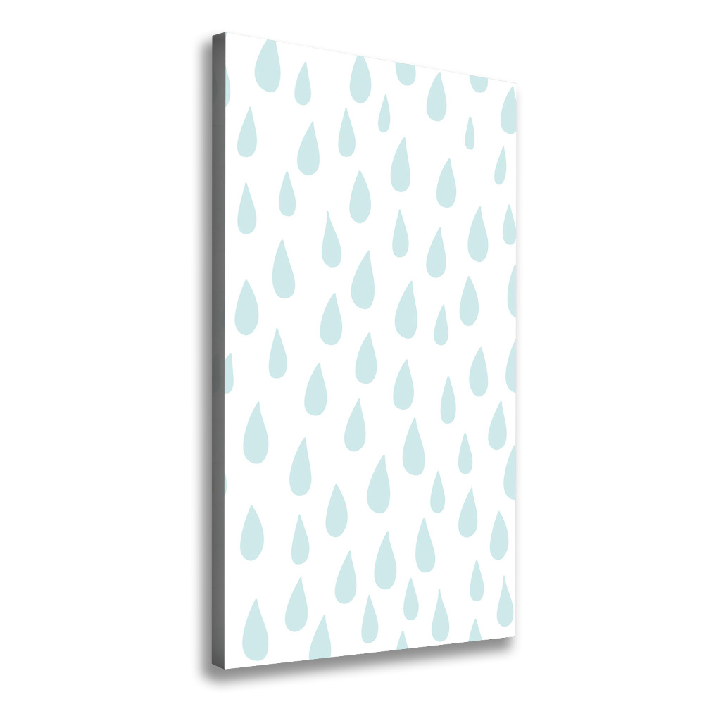 Wall art canvas Droplets