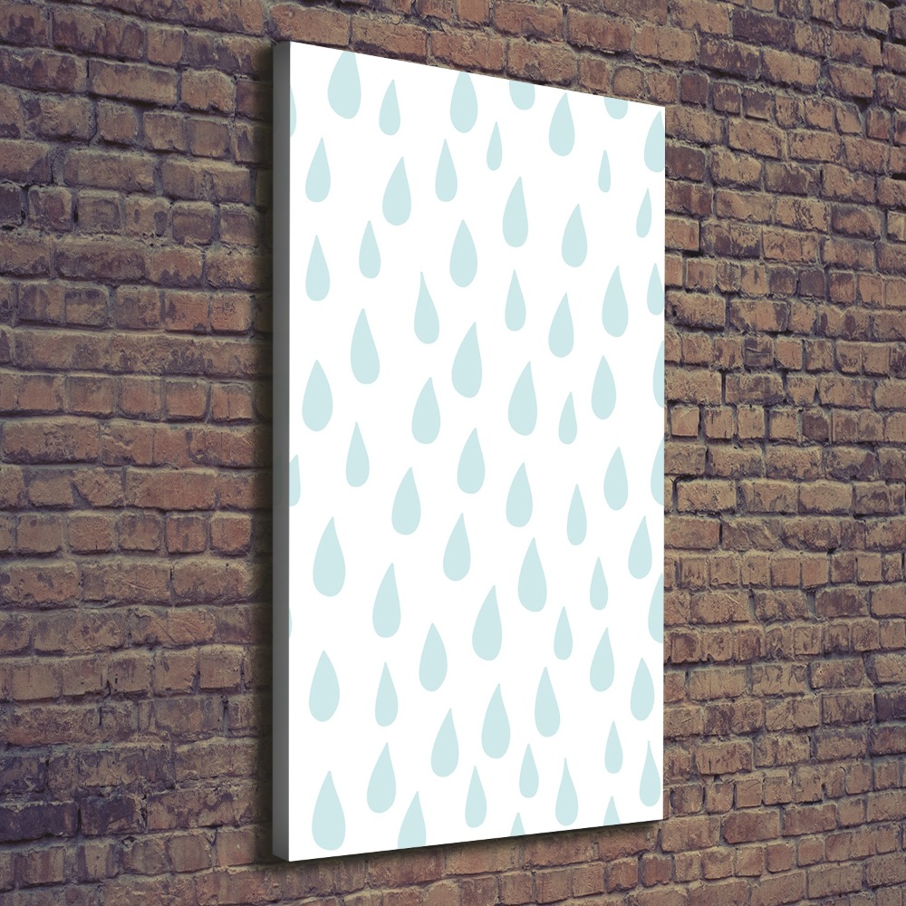 Wall art canvas Droplets