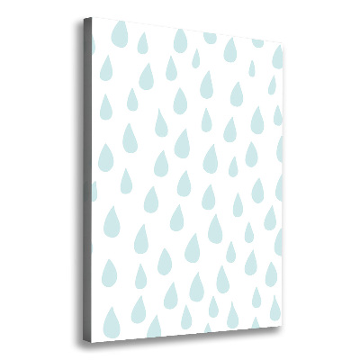 Wall art canvas Droplets