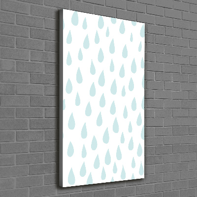 Wall art canvas Droplets