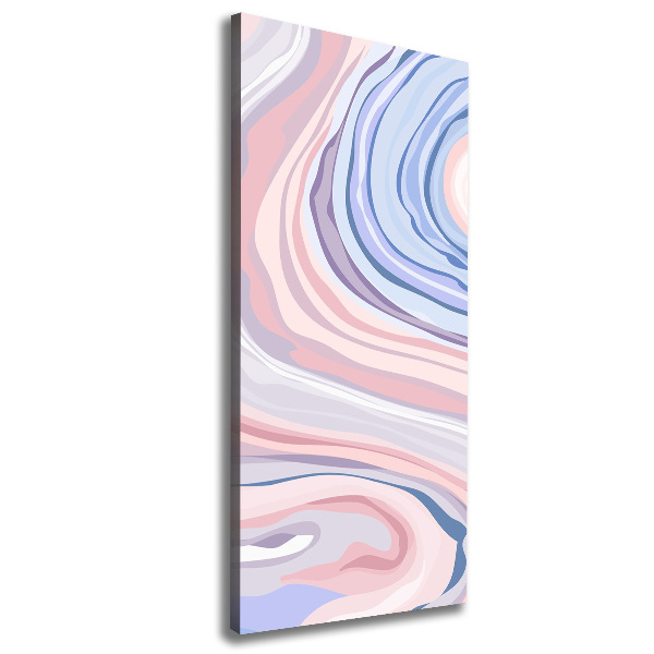 Wall art canvas large Wave abstraction