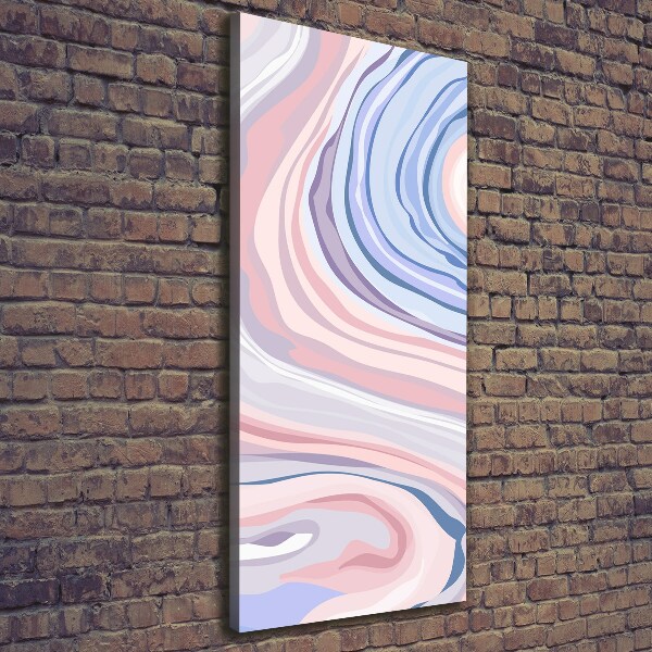 Wall art canvas large Wave abstraction