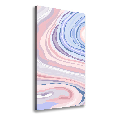 Wall art canvas large Wave abstraction