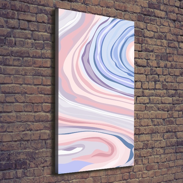 Wall art canvas large Wave abstraction