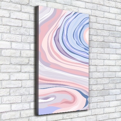 Wall art canvas large Wave abstraction