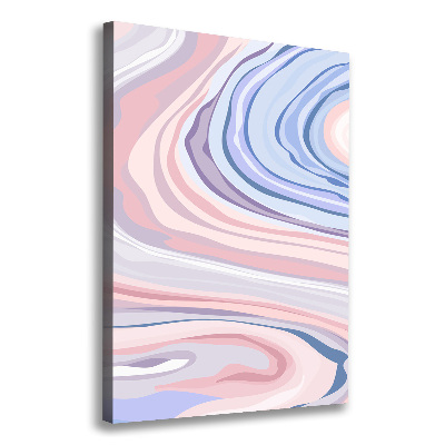 Wall art canvas large Wave abstraction