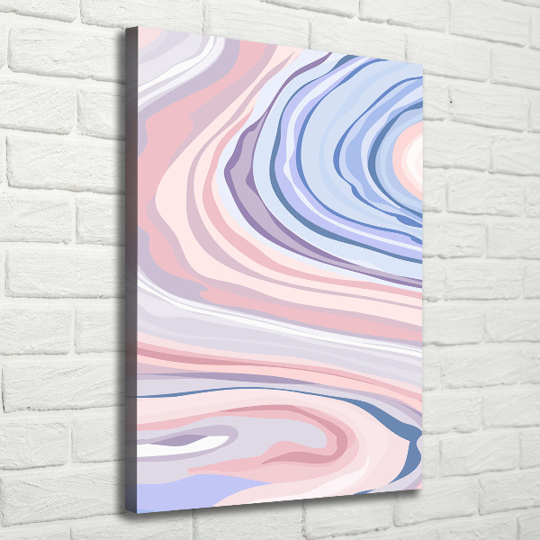 Wall art canvas large Wave abstraction