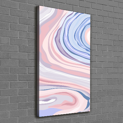 Wall art canvas large Wave abstraction