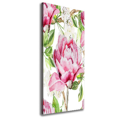 Canvas wall art Peony