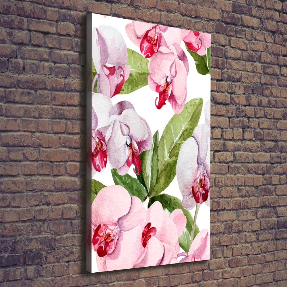 Canvas wall art Orchid