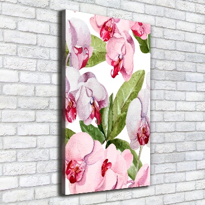 Canvas wall art Orchid