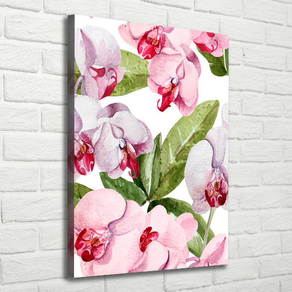 Canvas wall art Orchid